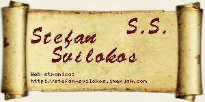 Stefan Svilokos vizit kartica